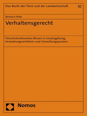 cover image of Verhaltensgerecht